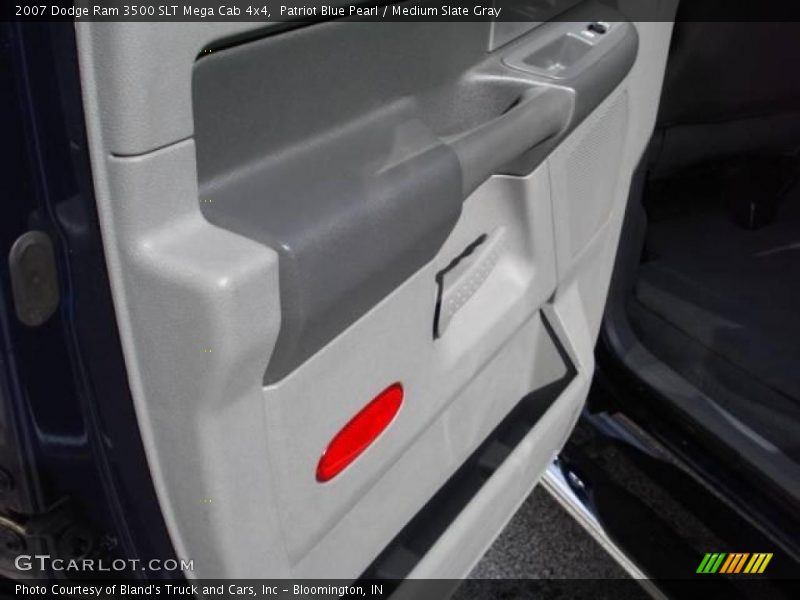 Patriot Blue Pearl / Medium Slate Gray 2007 Dodge Ram 3500 SLT Mega Cab 4x4