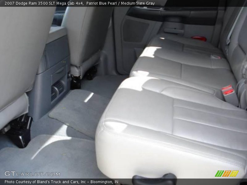 Patriot Blue Pearl / Medium Slate Gray 2007 Dodge Ram 3500 SLT Mega Cab 4x4