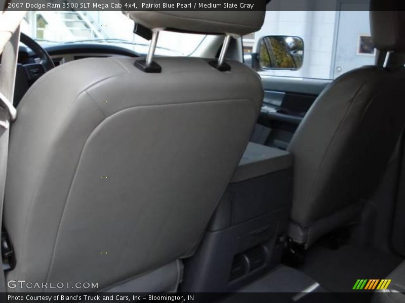 Patriot Blue Pearl / Medium Slate Gray 2007 Dodge Ram 3500 SLT Mega Cab 4x4