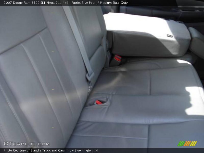 Patriot Blue Pearl / Medium Slate Gray 2007 Dodge Ram 3500 SLT Mega Cab 4x4