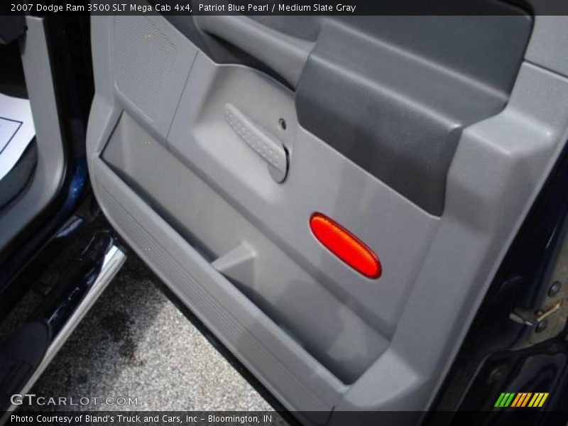 Patriot Blue Pearl / Medium Slate Gray 2007 Dodge Ram 3500 SLT Mega Cab 4x4