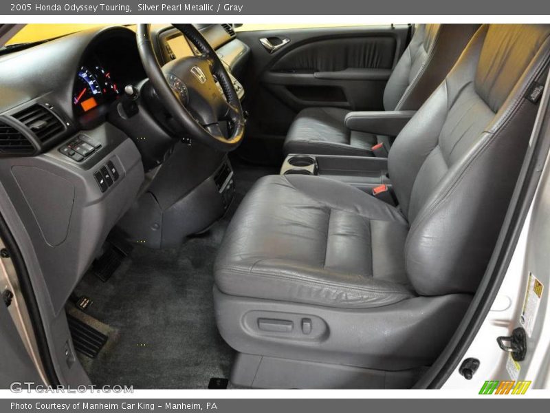 Silver Pearl Metallic / Gray 2005 Honda Odyssey Touring