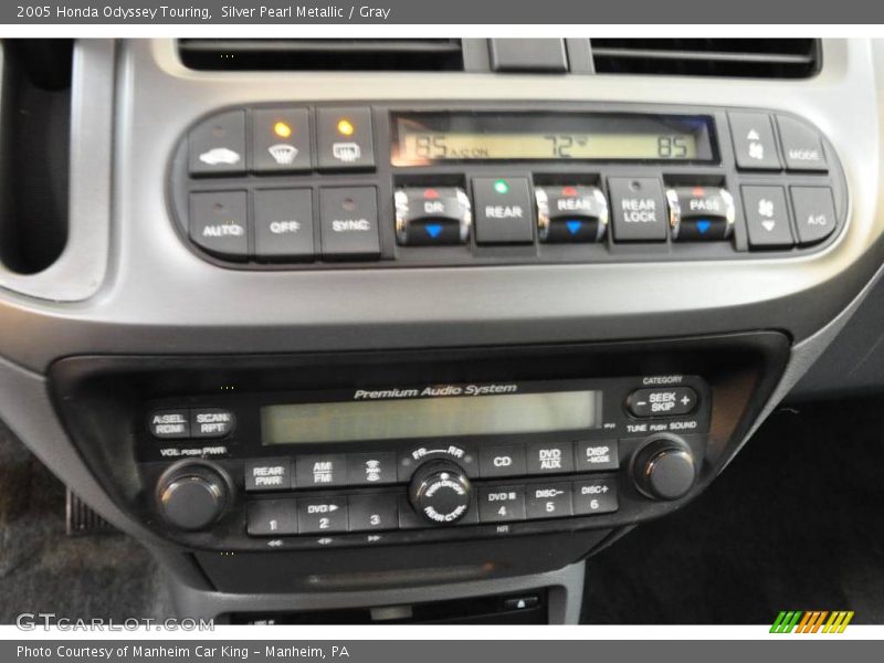 Silver Pearl Metallic / Gray 2005 Honda Odyssey Touring