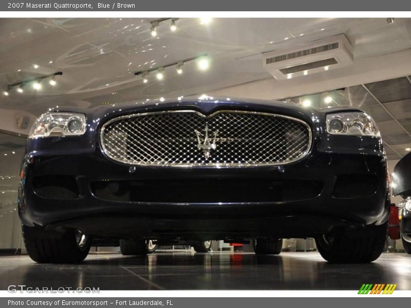 Blue / Brown 2007 Maserati Quattroporte