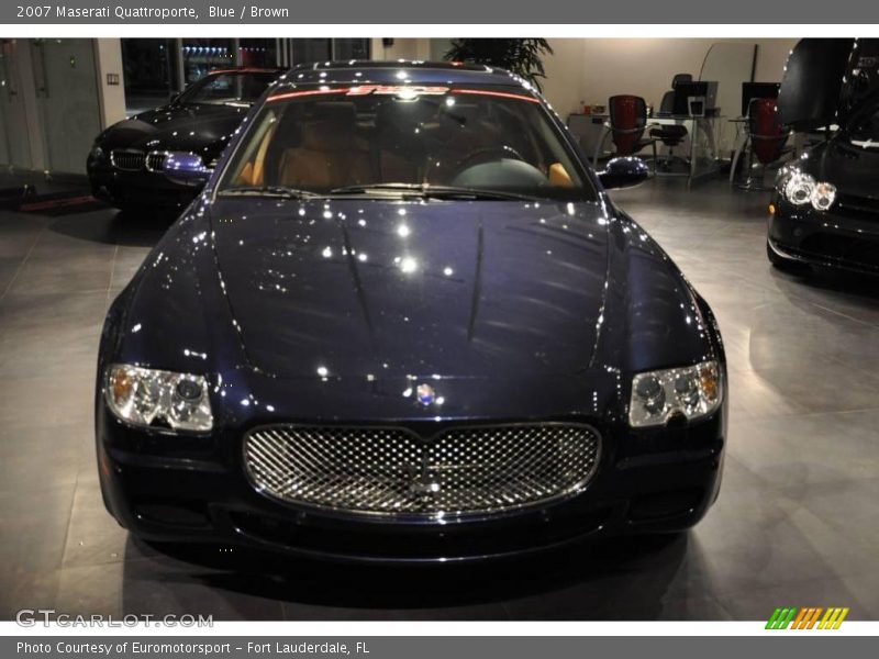 Blue / Brown 2007 Maserati Quattroporte