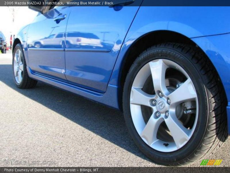 Winning Blue Metallic / Black 2006 Mazda MAZDA3 s Hatchback