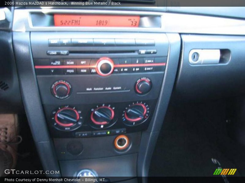 Winning Blue Metallic / Black 2006 Mazda MAZDA3 s Hatchback