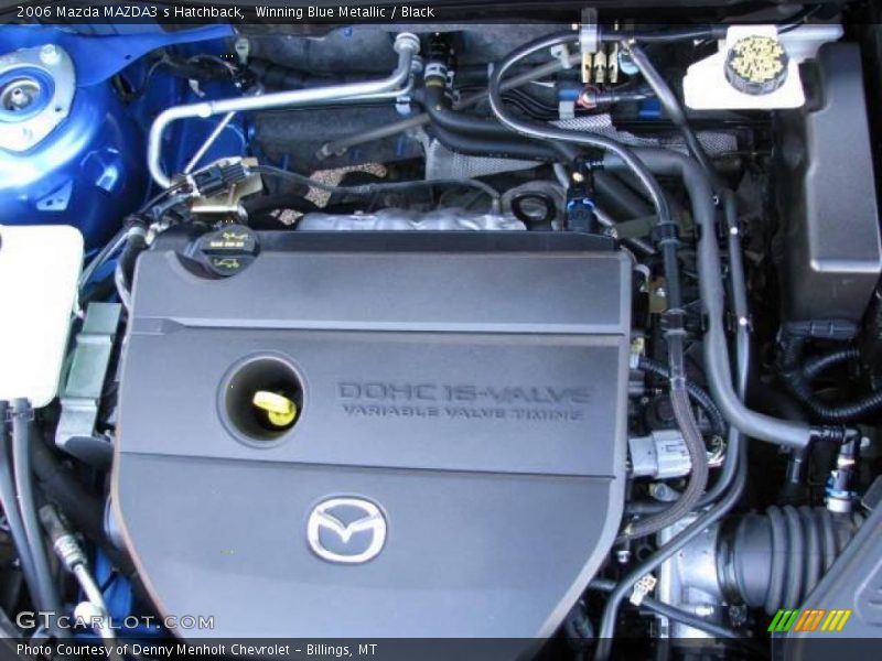 Winning Blue Metallic / Black 2006 Mazda MAZDA3 s Hatchback