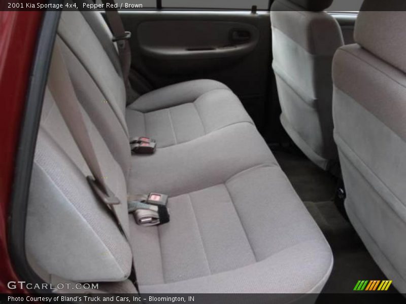 Pepper Red / Brown 2001 Kia Sportage 4x4