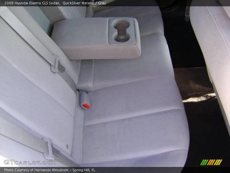 QuickSilver Metallic / Gray 2008 Hyundai Elantra GLS Sedan