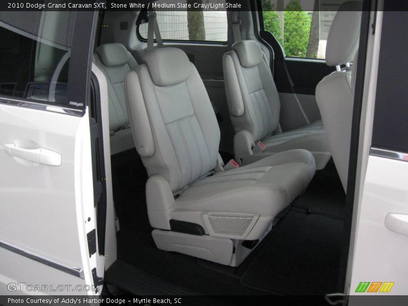 Stone White / Medium Slate Gray/Light Shale 2010 Dodge Grand Caravan SXT