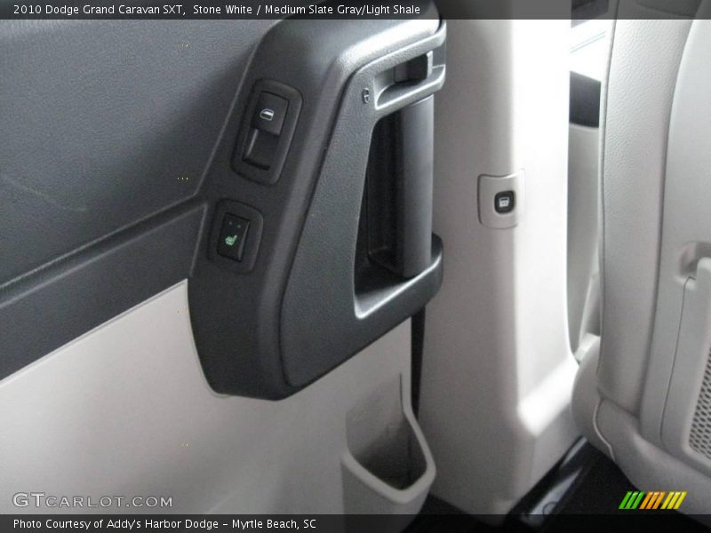 Stone White / Medium Slate Gray/Light Shale 2010 Dodge Grand Caravan SXT
