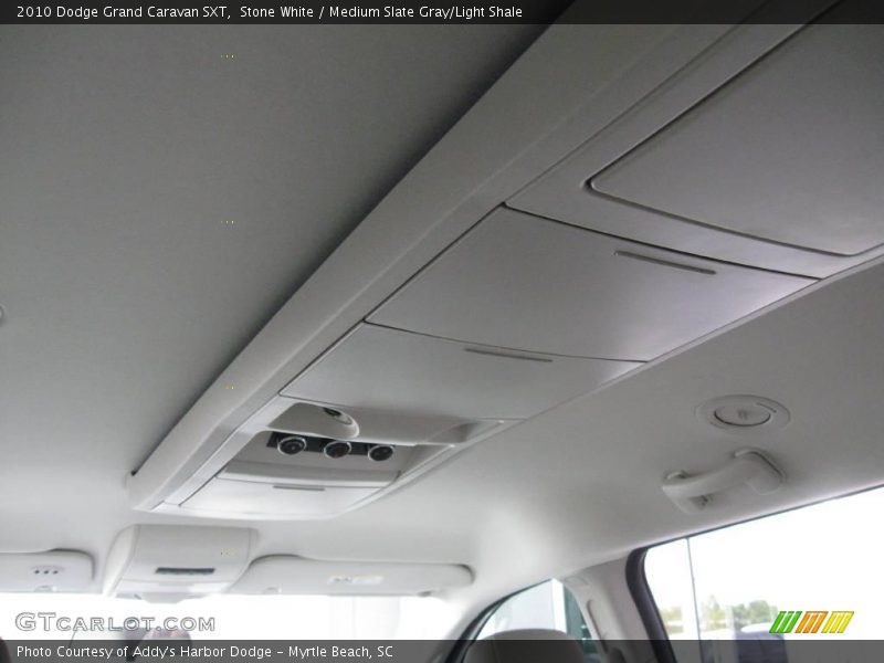 Stone White / Medium Slate Gray/Light Shale 2010 Dodge Grand Caravan SXT