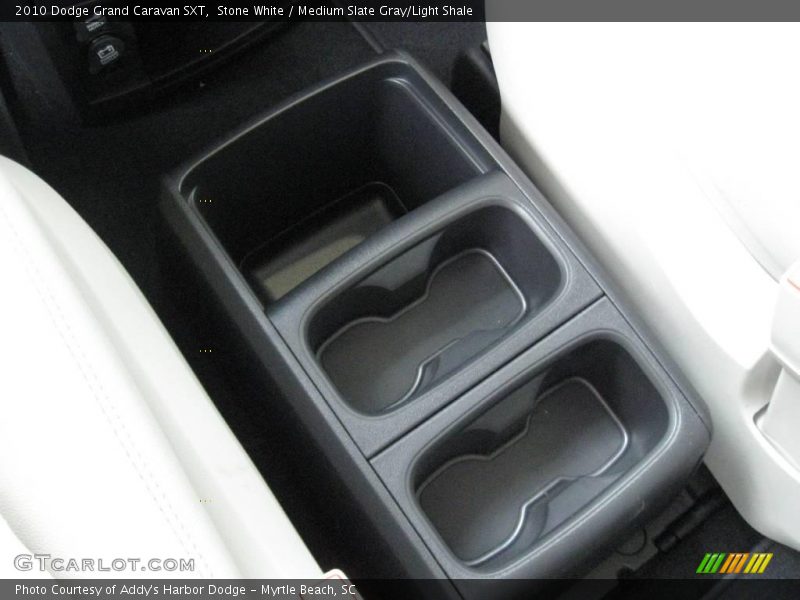 Stone White / Medium Slate Gray/Light Shale 2010 Dodge Grand Caravan SXT