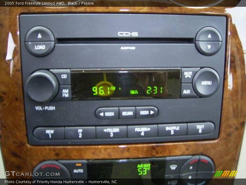 Black / Pebble 2005 Ford Freestyle Limited AWD
