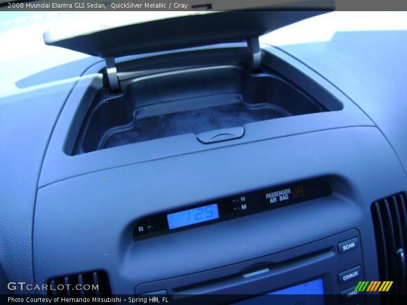 QuickSilver Metallic / Gray 2008 Hyundai Elantra GLS Sedan