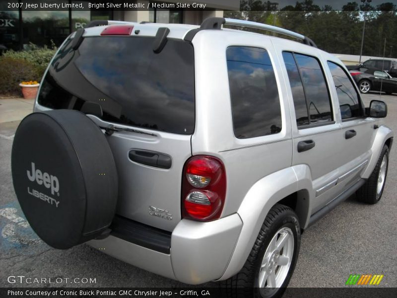 Bright Silver Metallic / Medium Slate Gray 2007 Jeep Liberty Limited