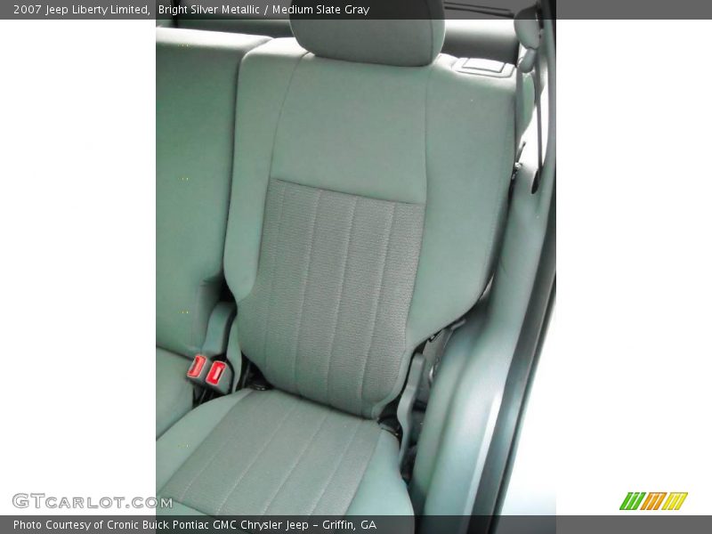 Bright Silver Metallic / Medium Slate Gray 2007 Jeep Liberty Limited