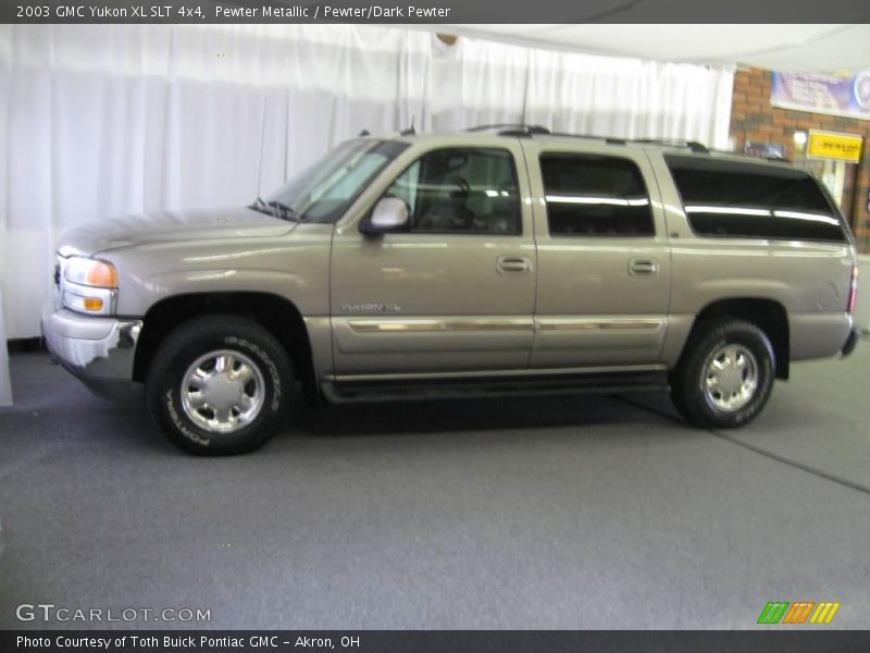 Pewter Metallic / Pewter/Dark Pewter 2003 GMC Yukon XL SLT 4x4