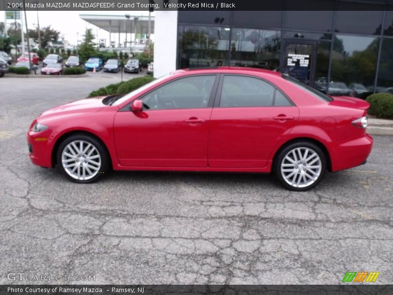 Velocity Red Mica / Black 2006 Mazda MAZDA6 MAZDASPEED6 Grand Touring