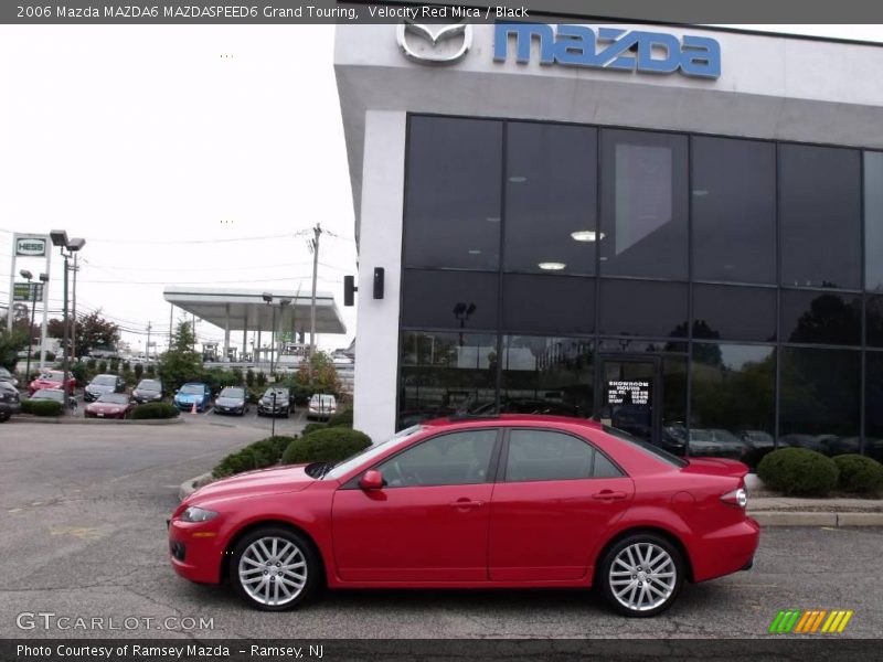 Velocity Red Mica / Black 2006 Mazda MAZDA6 MAZDASPEED6 Grand Touring