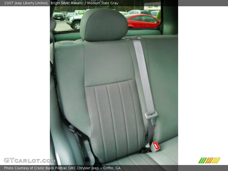 Bright Silver Metallic / Medium Slate Gray 2007 Jeep Liberty Limited