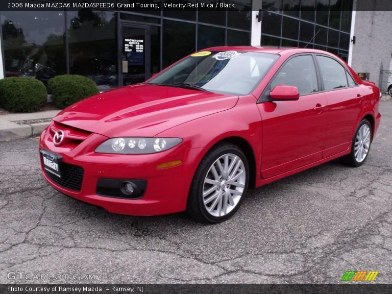 Velocity Red Mica / Black 2006 Mazda MAZDA6 MAZDASPEED6 Grand Touring