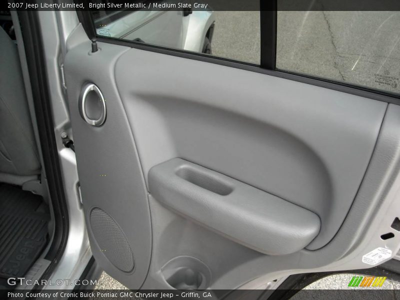 Bright Silver Metallic / Medium Slate Gray 2007 Jeep Liberty Limited