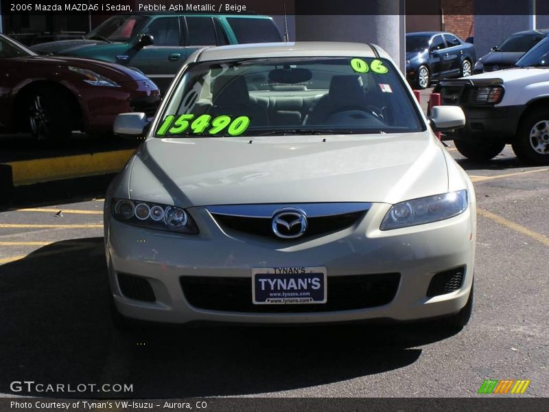 Pebble Ash Metallic / Beige 2006 Mazda MAZDA6 i Sedan