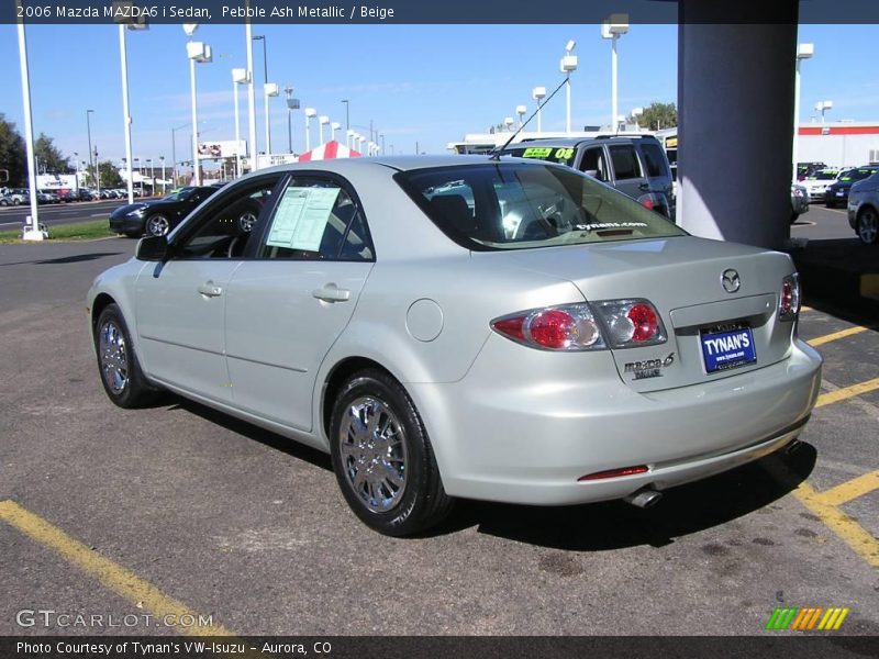 Pebble Ash Metallic / Beige 2006 Mazda MAZDA6 i Sedan