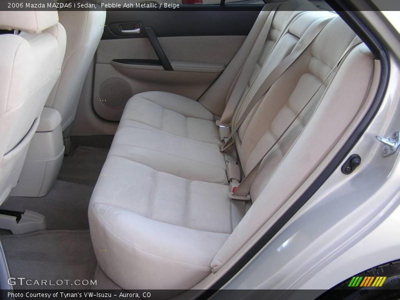 Pebble Ash Metallic / Beige 2006 Mazda MAZDA6 i Sedan
