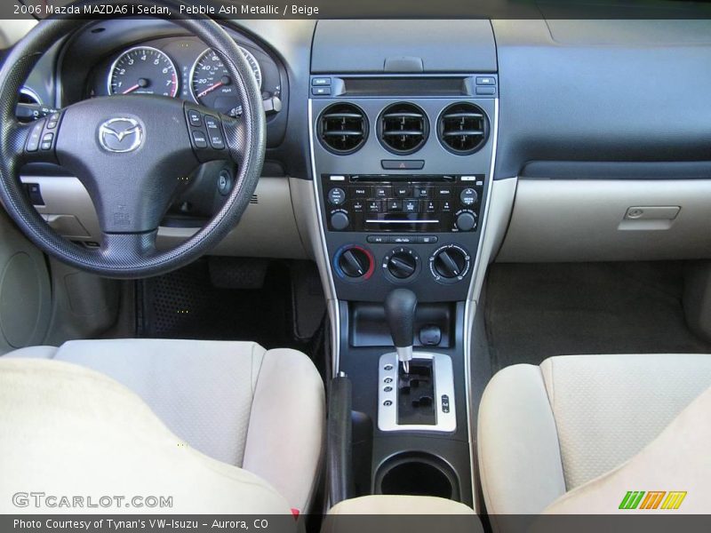 Pebble Ash Metallic / Beige 2006 Mazda MAZDA6 i Sedan