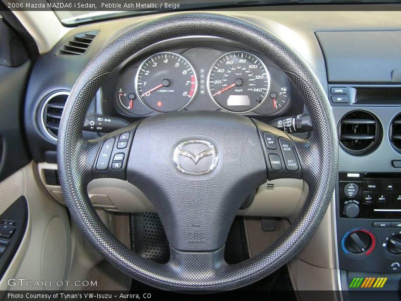 Pebble Ash Metallic / Beige 2006 Mazda MAZDA6 i Sedan