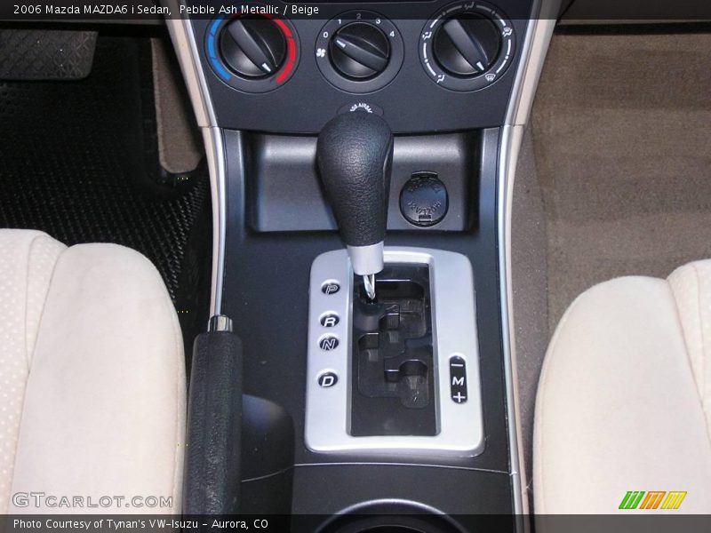 Pebble Ash Metallic / Beige 2006 Mazda MAZDA6 i Sedan