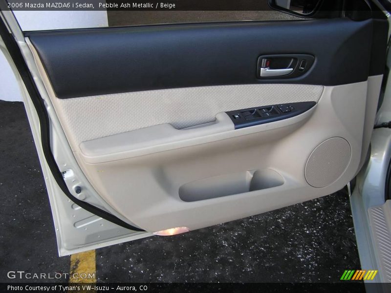 Pebble Ash Metallic / Beige 2006 Mazda MAZDA6 i Sedan