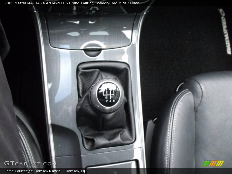 Velocity Red Mica / Black 2006 Mazda MAZDA6 MAZDASPEED6 Grand Touring