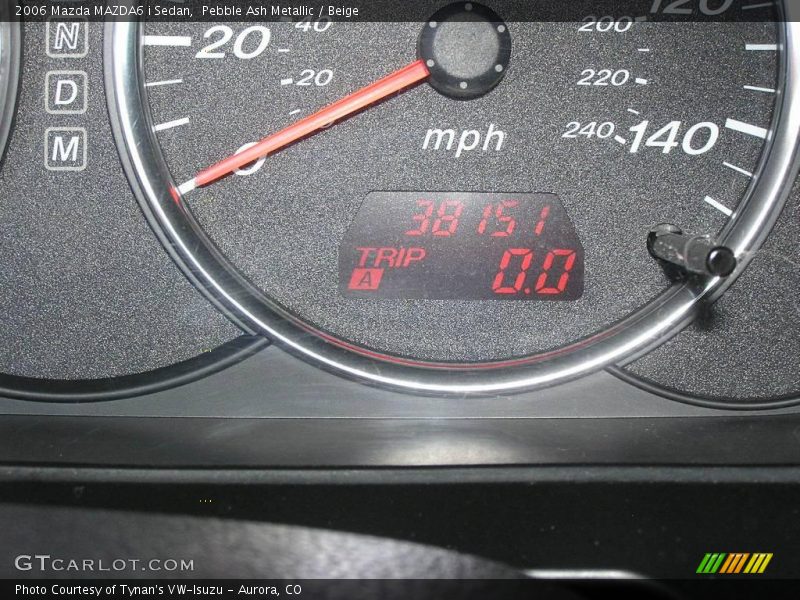 Pebble Ash Metallic / Beige 2006 Mazda MAZDA6 i Sedan