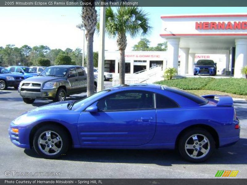 UV Blue Pearl / Midnight 2005 Mitsubishi Eclipse GS Remix Edition Coupe