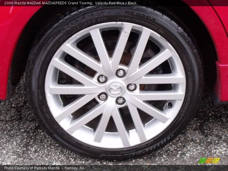 Velocity Red Mica / Black 2006 Mazda MAZDA6 MAZDASPEED6 Grand Touring