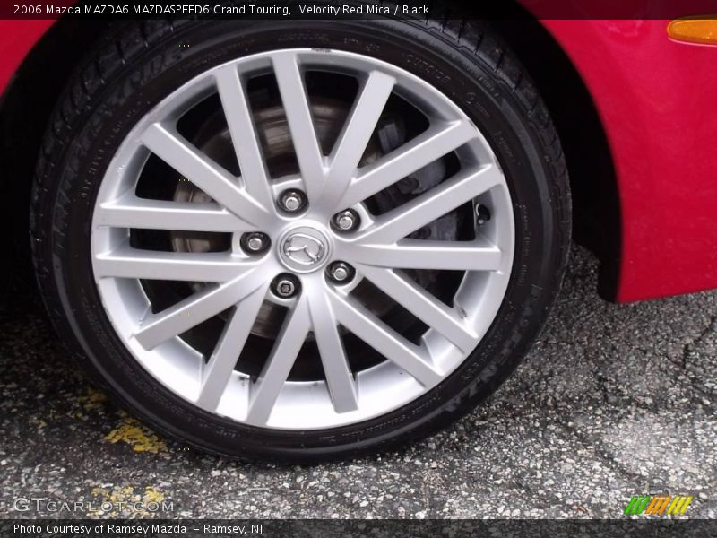 Velocity Red Mica / Black 2006 Mazda MAZDA6 MAZDASPEED6 Grand Touring