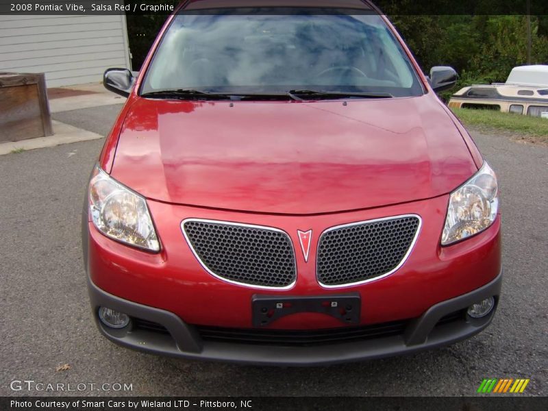 Salsa Red / Graphite 2008 Pontiac Vibe