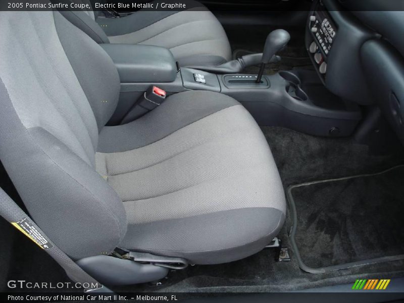 Electric Blue Metallic / Graphite 2005 Pontiac Sunfire Coupe