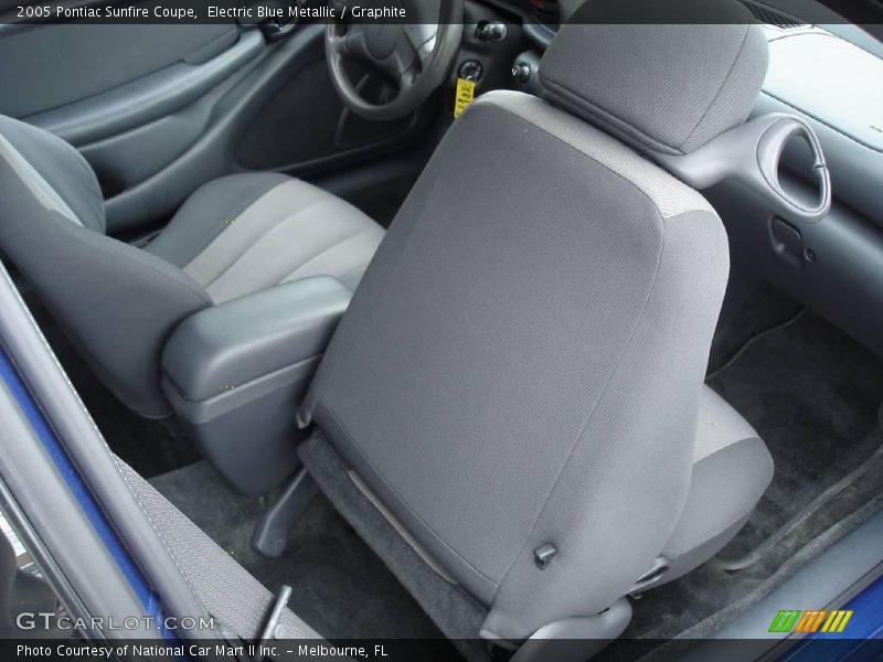 Electric Blue Metallic / Graphite 2005 Pontiac Sunfire Coupe