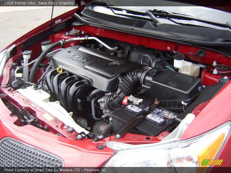 Salsa Red / Graphite 2008 Pontiac Vibe