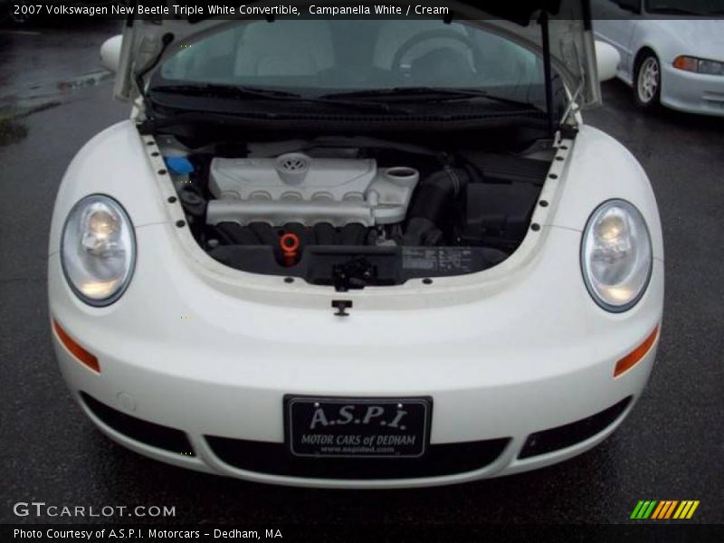 Campanella White / Cream 2007 Volkswagen New Beetle Triple White Convertible