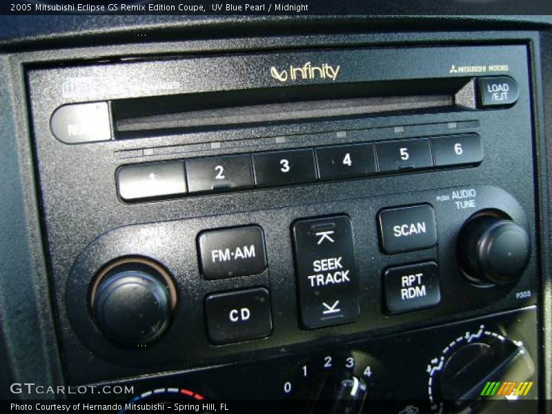 UV Blue Pearl / Midnight 2005 Mitsubishi Eclipse GS Remix Edition Coupe