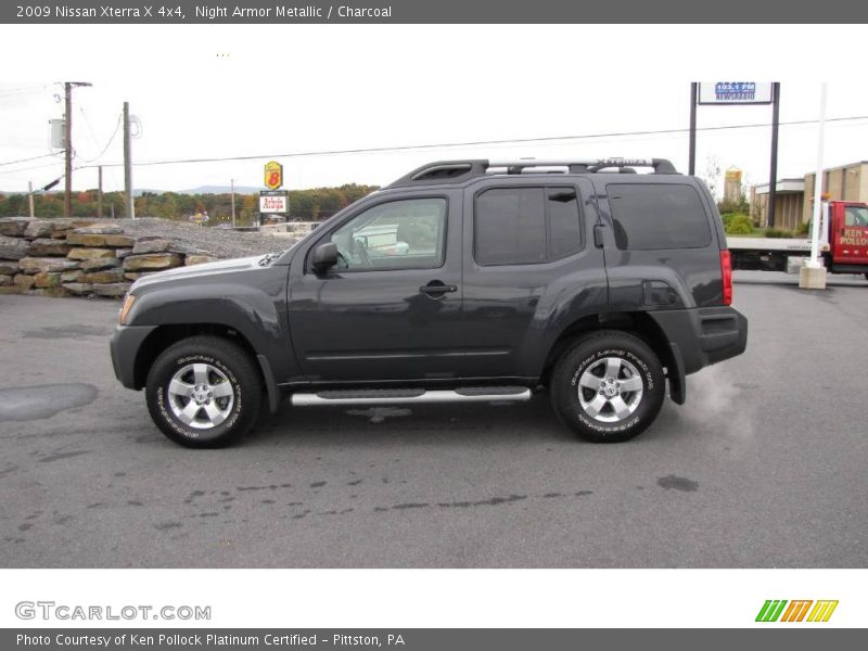 Night Armor Metallic / Charcoal 2009 Nissan Xterra X 4x4
