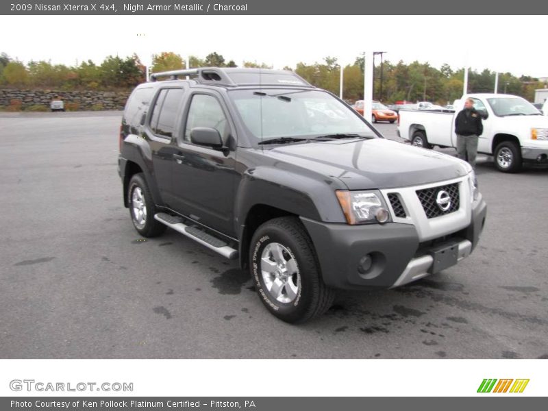 Night Armor Metallic / Charcoal 2009 Nissan Xterra X 4x4