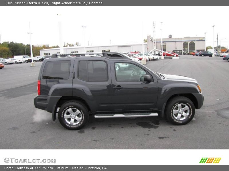 Night Armor Metallic / Charcoal 2009 Nissan Xterra X 4x4