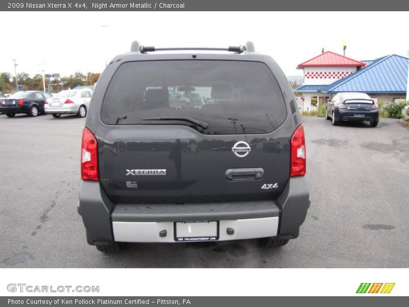 Night Armor Metallic / Charcoal 2009 Nissan Xterra X 4x4